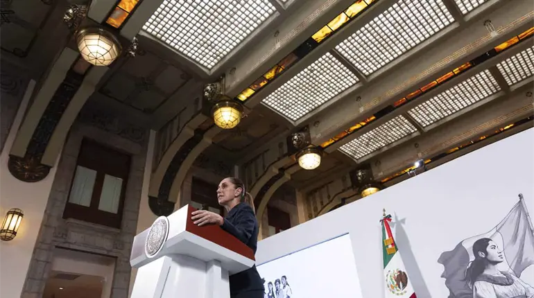"No hay más robos de los que ha habido": Sheinbaum tras asalto en plataforma de Campeche