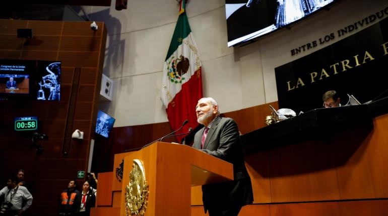 "No acostumbro a dar declaraciones" dice Adán Augusto al ser cuestionado si dejará coordinación de Morena en el Senado