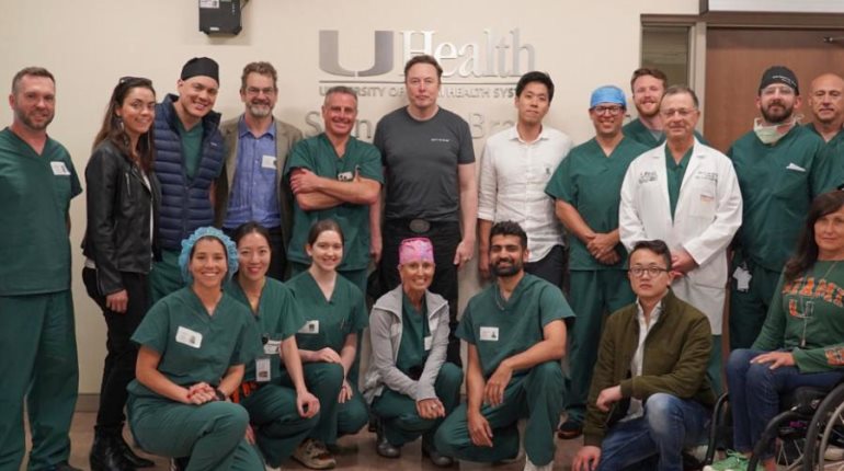 Universidad de Miami presenta su primer paciente con un implante cerebral de Neuralink