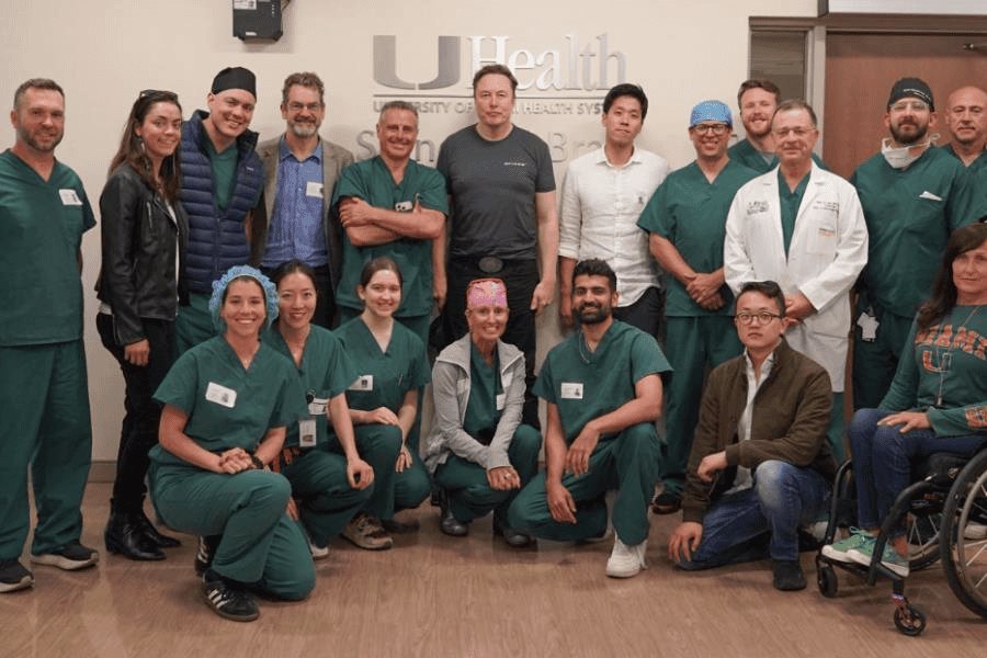 Universidad de Miami presenta su primer paciente con un implante cerebral de Neuralink
