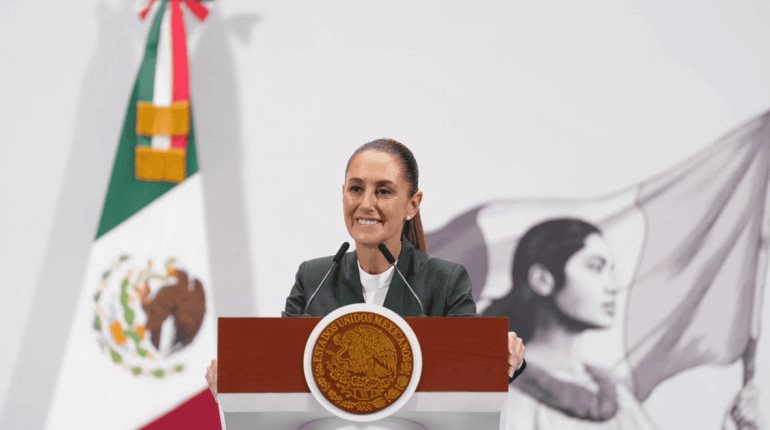Anuncia Sheinbaum reforma para continuar combate a factureros