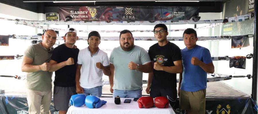 Boxeadores tabasqueños buscarán destacar en México y Francia Boxeadores tabasqueños buscarán destacar en México y Francia
