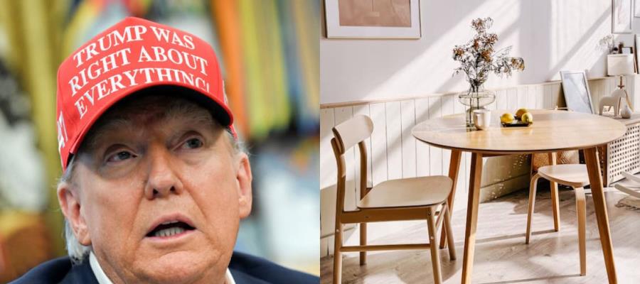 Trump anuncia aranceles a muebles importados; México de los más afectados Trump anuncia aranceles a muebles importados; México de los más afectados