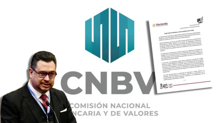 Nombran a Ángel Cabrera Mendoza como presiente de la CNBV