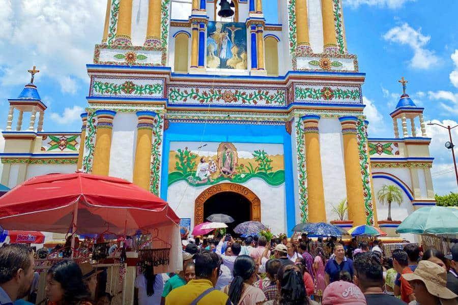 Agradece padre tiktokero participación y "compostura" durante los festejos de la Virgen de Cupilco