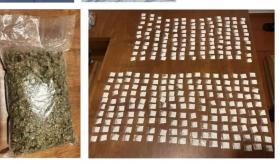 Aseguran droga valuada en más de 20 mdp en dos cateos diferentes en la CDMX