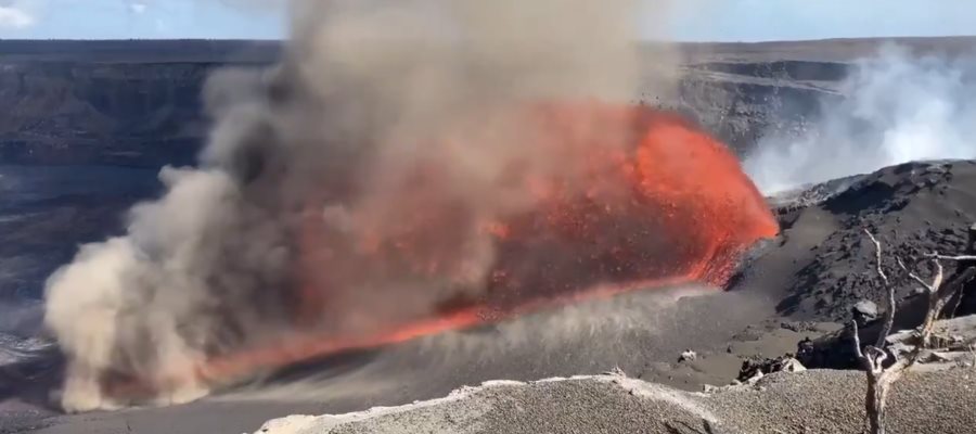Volcán Kilauea en Hawái entra en erupción Volcán Kilauea en Hawái entra en erupción