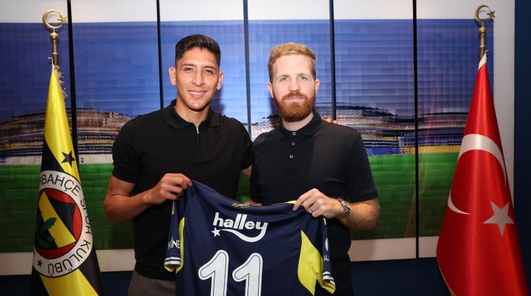Edson Álvarez usará el ´11´ con el Fenerbahçe