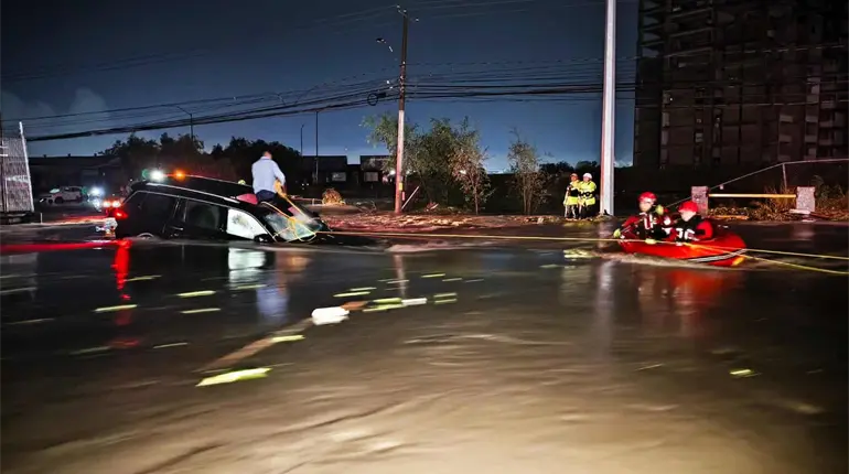 Lluvias en Querétaro, cobran 2 víctimas mortales y dejan bajo el agua al Tec de Monterrey