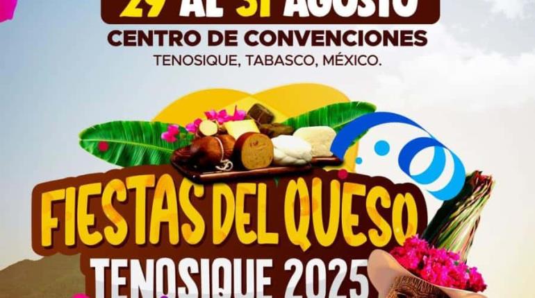 Las Fiestas del Queso Tenosique 2025, alcanza récord de expositores, con 395 inscritos