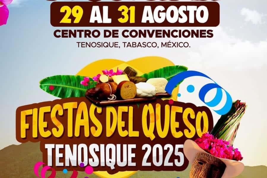 Las Fiestas del Queso Tenosique 2025, alcanza récord de expositores, con 395 inscritos