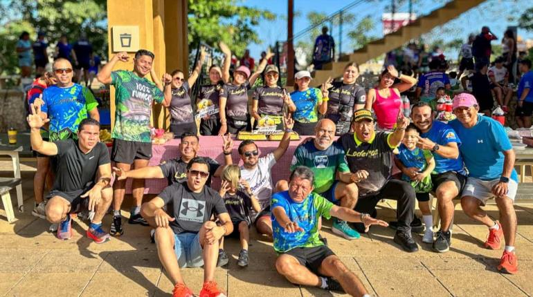 Celebra Team Lodeiros su tercer aniversario con ruta recreativa de 7Km