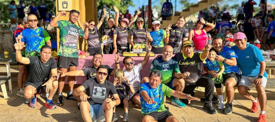 Celebra Team Lodeiros su tercer aniversario con ruta recreativa de 7Km