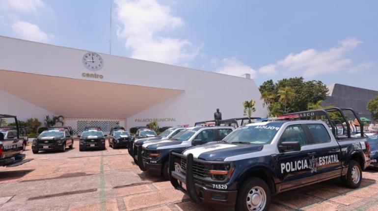 Habrá una segunda entrega de patrullas al Gobierno de Tabasco: Osuna