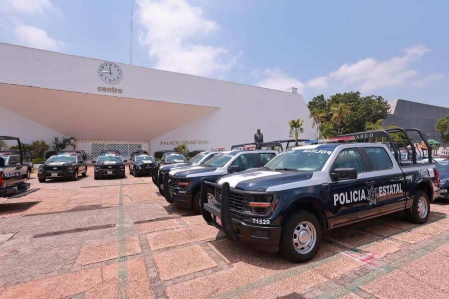 Habrá una segunda entrega de patrullas al Gobierno de Tabasco: Osuna