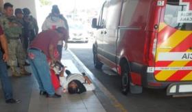 Adulto mayor sufre accidente en el ADO de Villahermosa