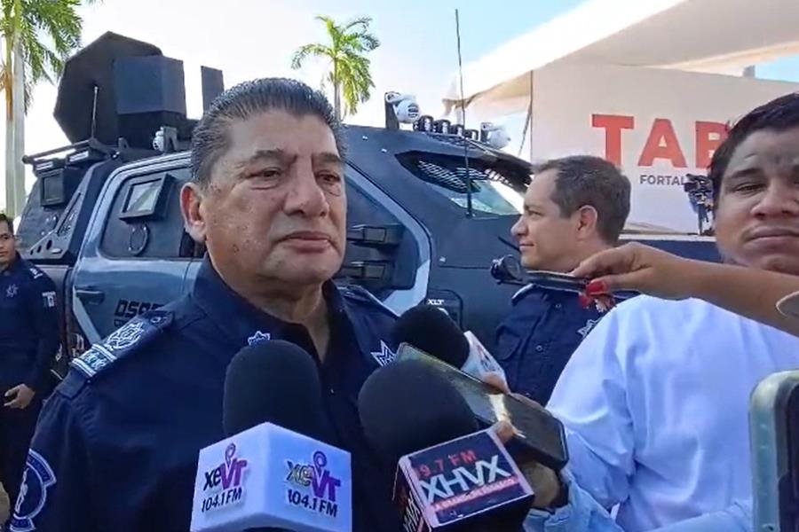 Trabaja SSPC Tabasco para detectar si hay otros policías relacionados en delitos