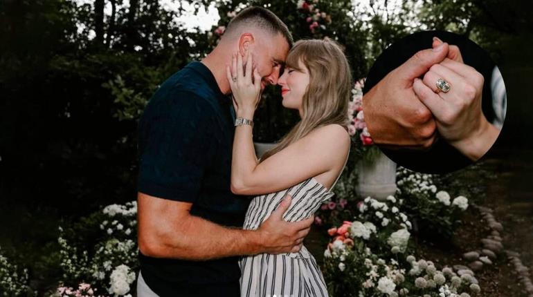 ¡Dijo sí! Taylor Swift y Travis Kelce se casarán