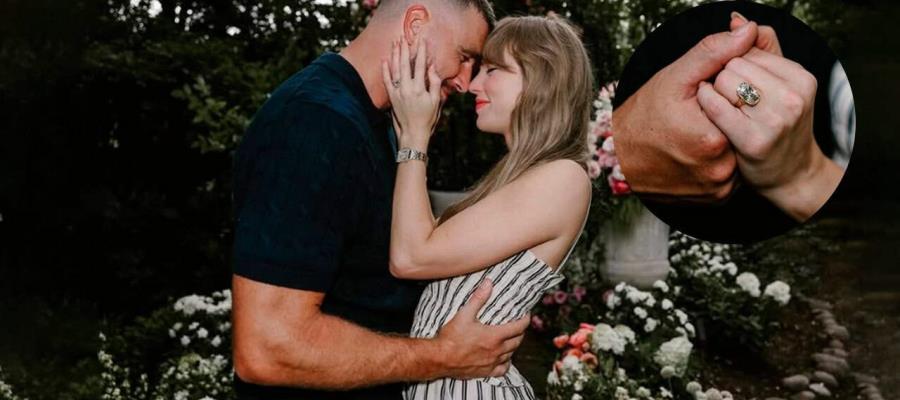 ¡Dijo sí! Taylor Swift y Travis Kelce se casarán