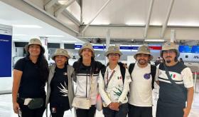 Selección Mexicana de Paraciclismo arriba a Bélgica para el Mundial de Ruta 2025