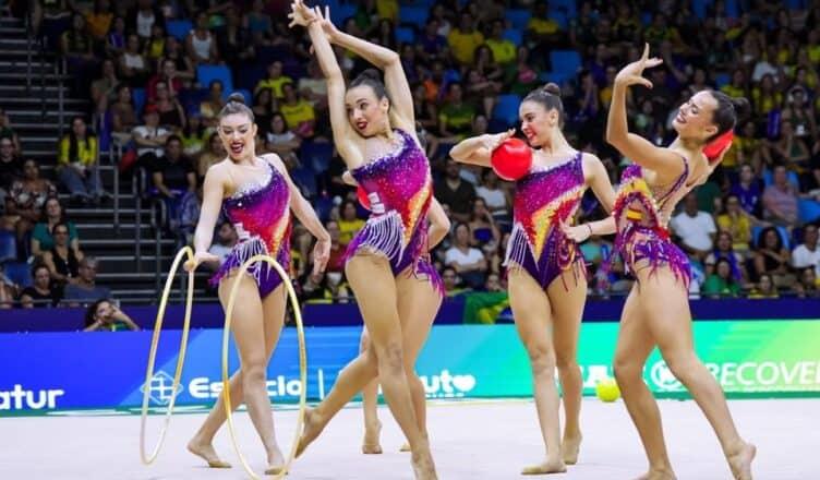 México se despide en el décimo lugar del Mundial de Gimnasia Rítmica en Brasil