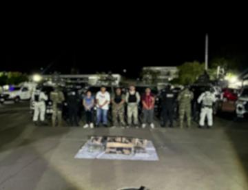 Detienen a 5 presuntos secuestradores y generadores de violencia en Centla