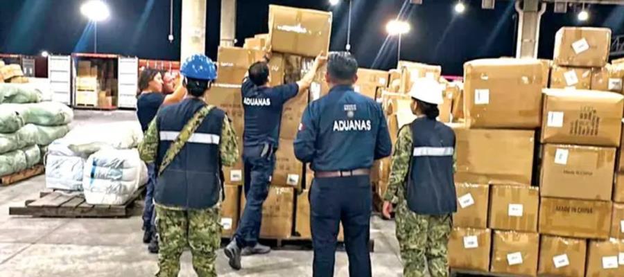 Embargan 10 millones de cigarros y otras mercancías ilegales en aduanas Embargan 10 millones de cigarros y otras mercancías ilegales en aduanas
