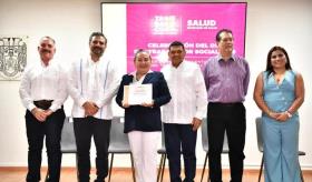Griselda Cruz Hernández, recibe mérito del Trabajador Social 2025 en Tabasco