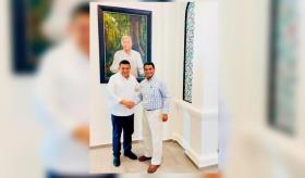 Se reúne gobernador con Selván, dirigente de Morena Tabasco