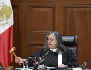 “A las calumnias y agresiones no respondimos con estridencia, sino con sentencias”: Ministra Piña