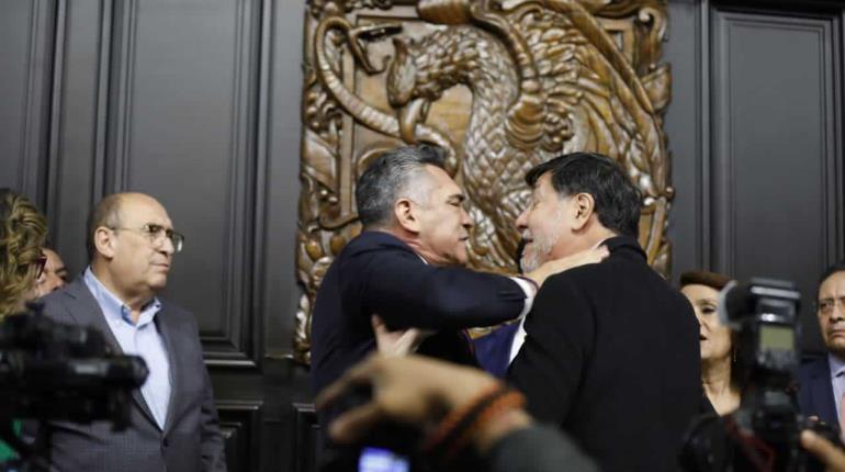 ´Alito´ golpea a Noroña en última sesión de la Permanente