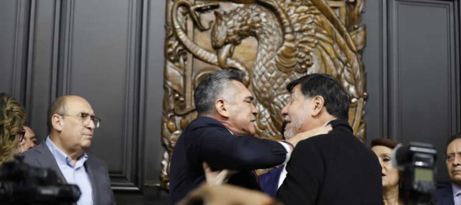 ´Alito´ golpea a Noroña en última sesión de la Permanente ´Alito´ golpea a Noroña en última sesión de la Permanente