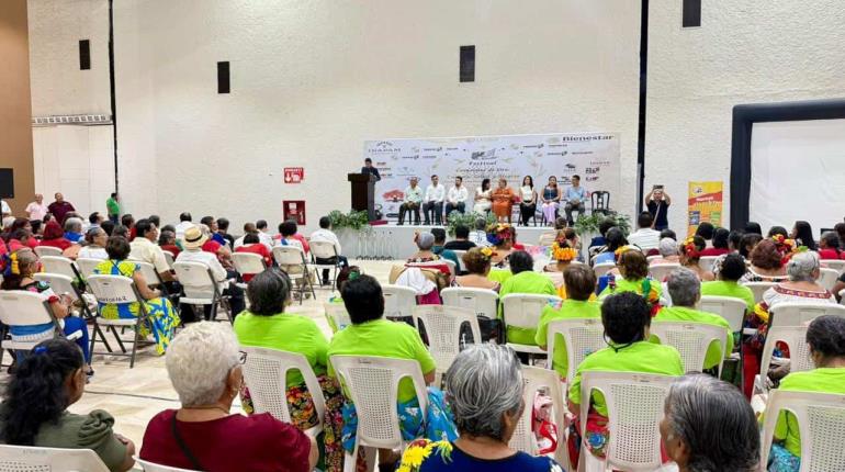 Conmemoran en Tabasco al adulto mayor con Festival ´Corazones de Oro´ para promover sus derechos