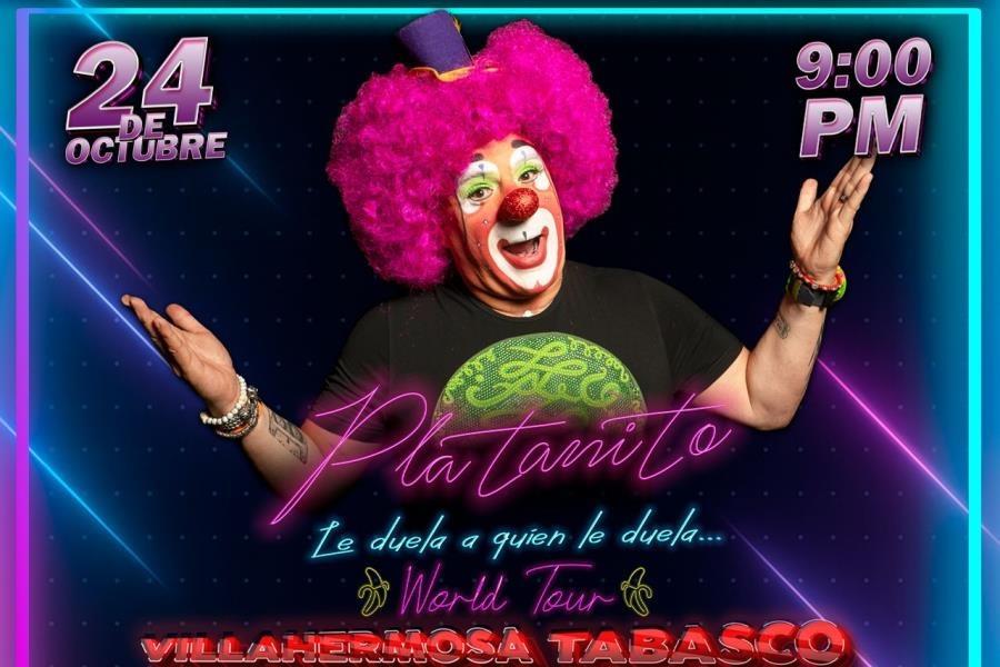 Platanito Show el 24 de octubre en el Centro de Convenciones Platanito Show el 24 de octubre en el Centro de Convenciones