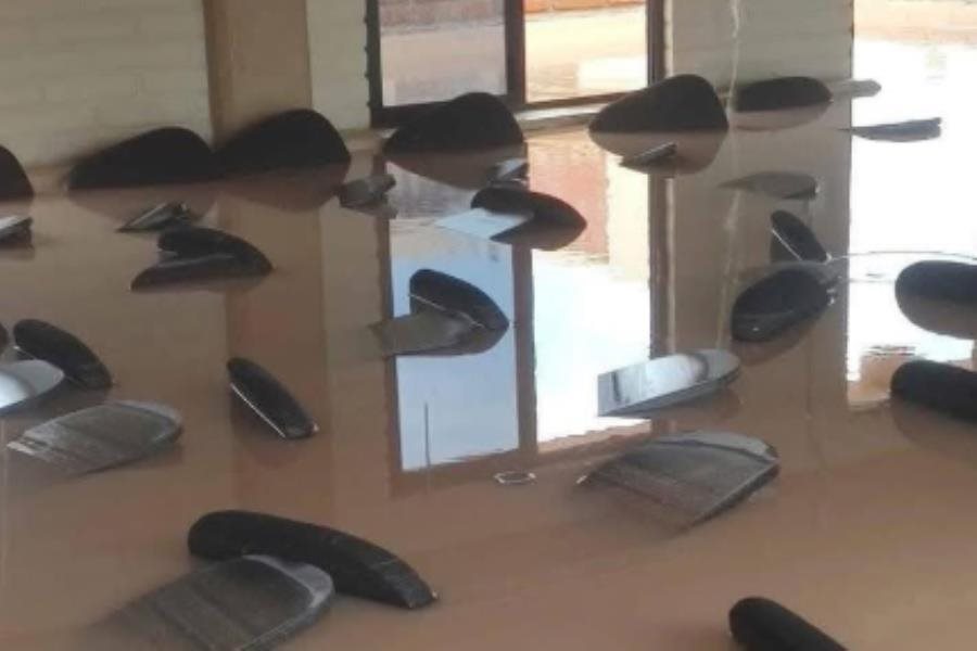 Se inunda Universidad del Bienestar en Navojoa, Sonora