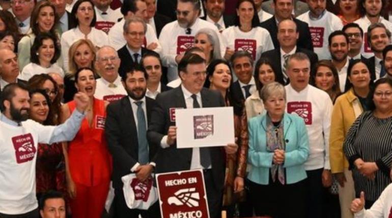 Campaña ´Hecho en México´ va muy bien, a días de su lanzamiento: Ebrard