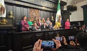 Noroña solicitará desafuero contra quienes lo agredieron, entre ellos Erubiel Alonso