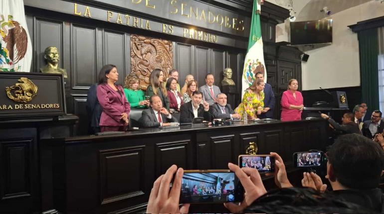 Noroña solicitará desafuero contra quienes lo agredieron, entre ellos Erubiel Alonso