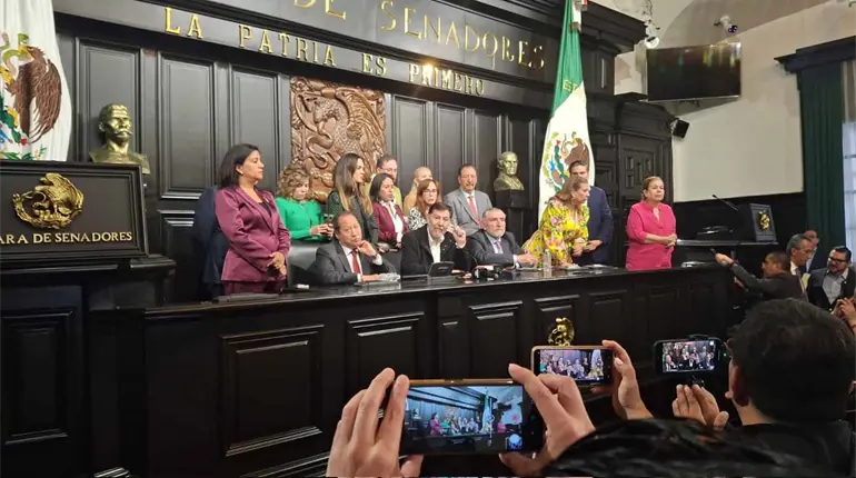 Noroña solicitará desafuero contra quienes lo agredieron, entre ellos Erubiel Alonso