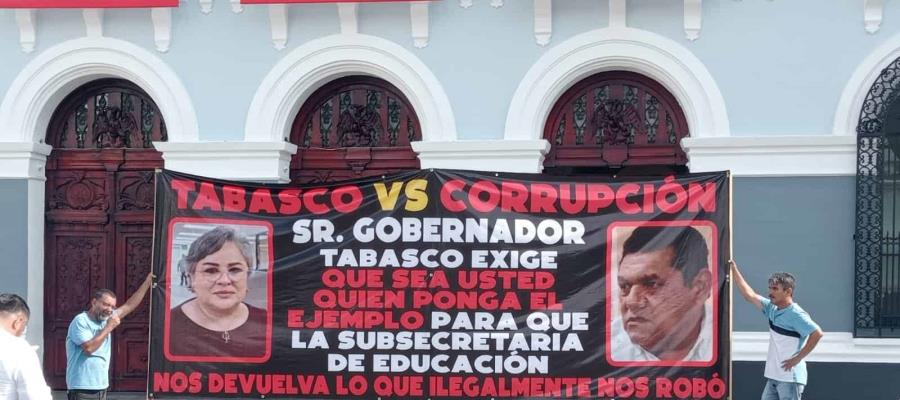Denuncian presunta venta de escalafón en la SETAB; señalan a subsecretaria Anabel Suárez Jener Denuncian presunta venta de escalafón en la SETAB; señalan a subsecretaria Anabel Suárez Jener