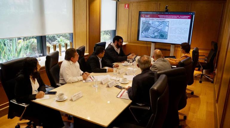 Presenta gobierno de Tabasco a SICT proyecto de ampliación del puente Los Monos