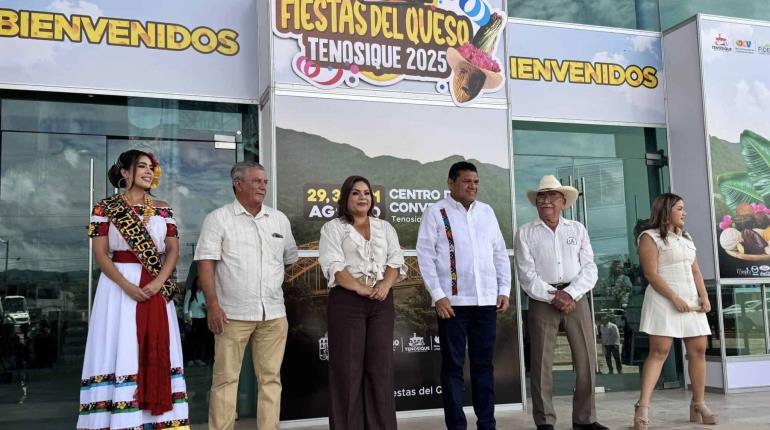 ´Las Fiestas del Queso 2025´ reúnen a más de 300 expositores en Tenosique