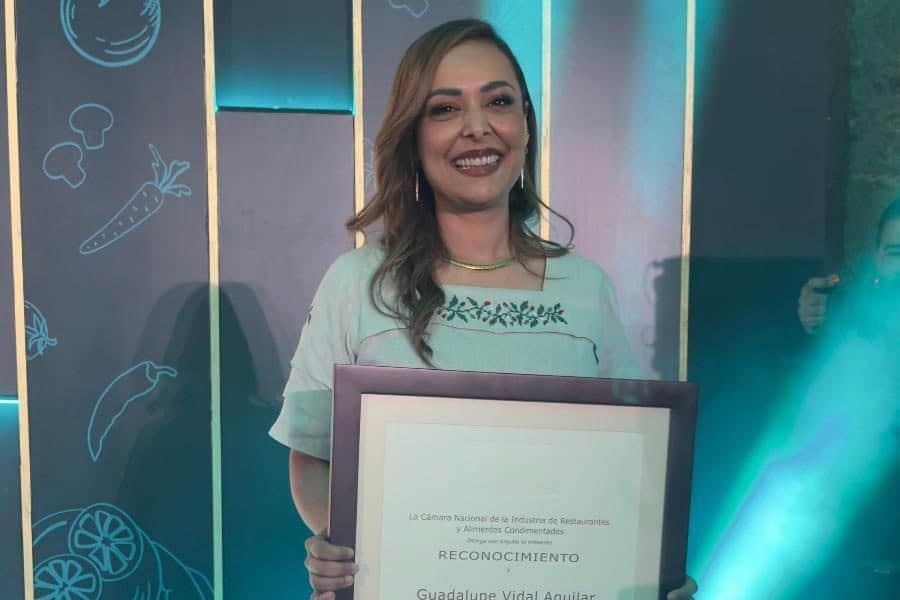 Canirac reconoce a la tabasqueña Lupita Vidal como Chef del Año 2025