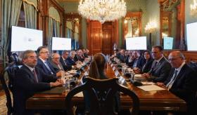 Recibe Sheinbaum delegación brasileña; se "celebraron reuniones productivas" para ambas naciones, comparte en redes
