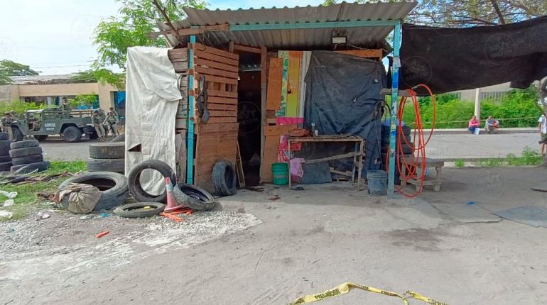 Ejecutan a hombre adentro de vulcanizadora en la Villahermosa–Cárdenas