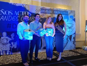 Realizan tercer gran evento de donación de pañales para adultos