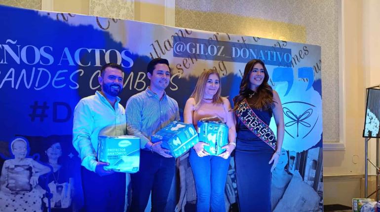Realizan tercer gran evento de donación de pañales para adultos
