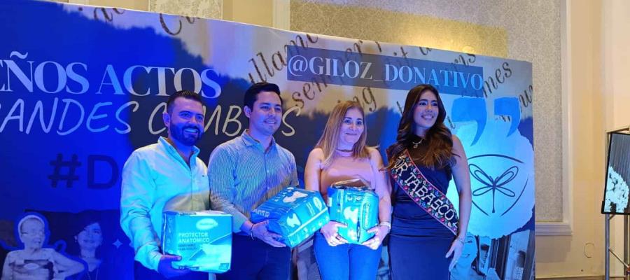Realizan tercer gran evento de donación de pañales para adultos Realizan tercer gran evento de donación de pañales para adultos