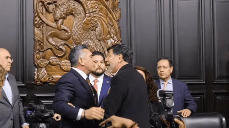 Reprueban gobernadores de la 4T agresión de ´Alito´ a Noroña; Llama May a dejar conductas que dividen y confrontan