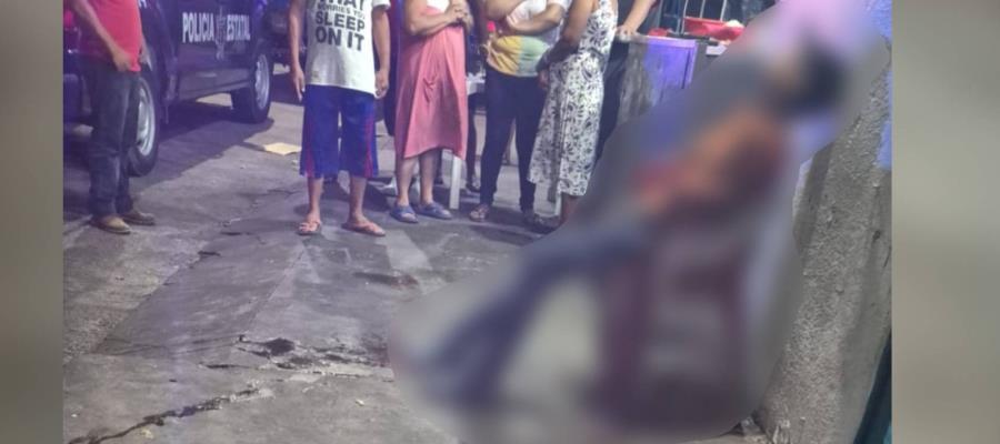Balean a hombre sentado afuera de una taquería en la colonia Mayito Balean a hombre sentado afuera de una taquería en la colonia Mayito